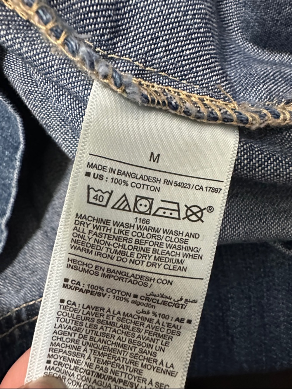 🏹 NWT Old Navy Denim Dress - Picture 5 of 6
